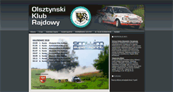 Desktop Screenshot of olsztynskiklubrajdowy.pl